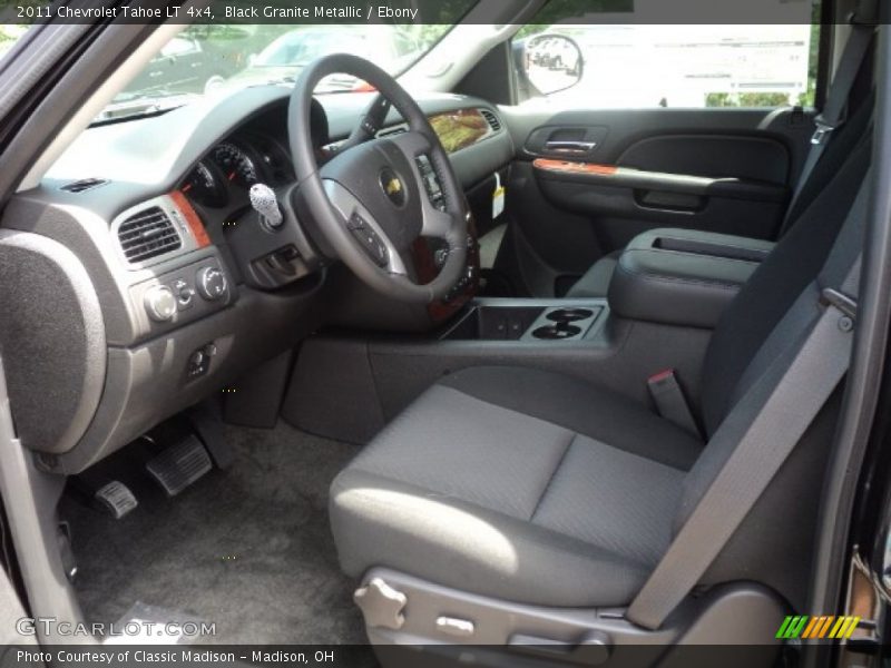 Black Granite Metallic / Ebony 2011 Chevrolet Tahoe LT 4x4