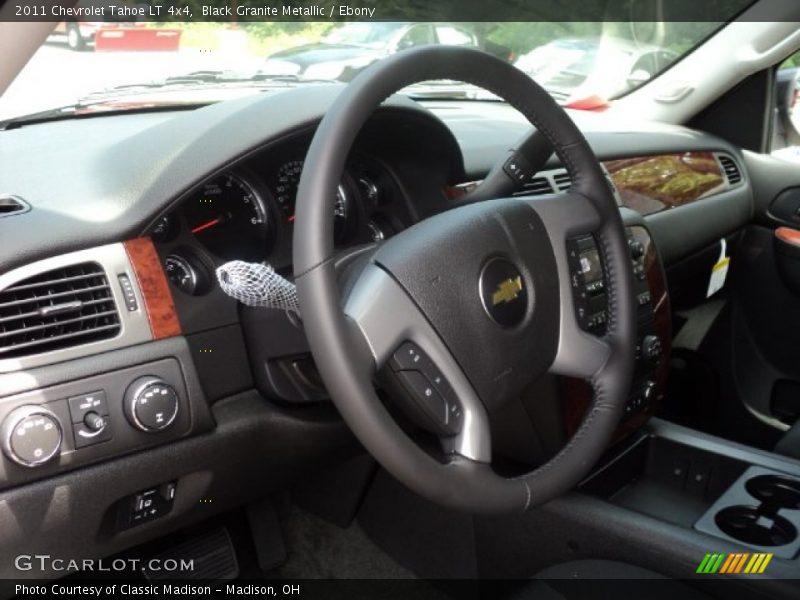 Black Granite Metallic / Ebony 2011 Chevrolet Tahoe LT 4x4