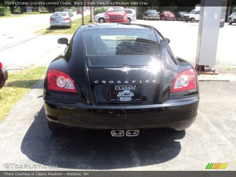Black / Dark Slate Gray/Medium Slate Gray 2004 Chrysler Crossfire Limited Coupe