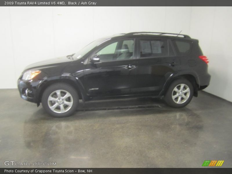 Black / Ash Gray 2009 Toyota RAV4 Limited V6 4WD