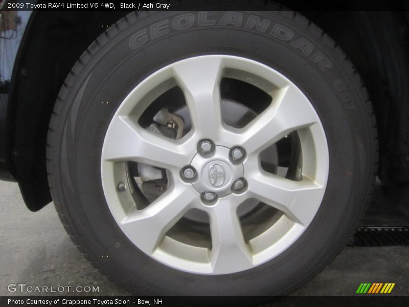 Black / Ash Gray 2009 Toyota RAV4 Limited V6 4WD