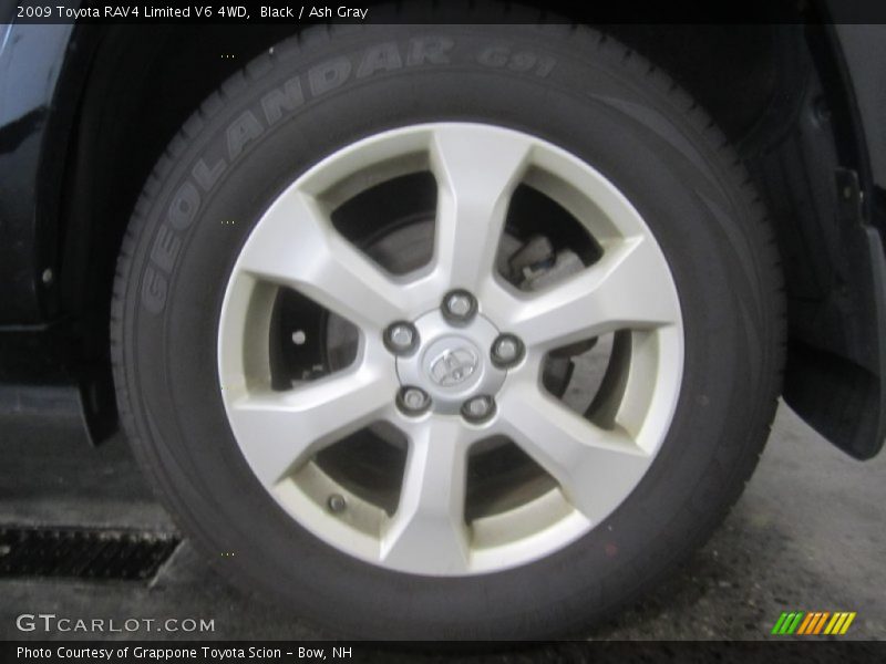 Black / Ash Gray 2009 Toyota RAV4 Limited V6 4WD