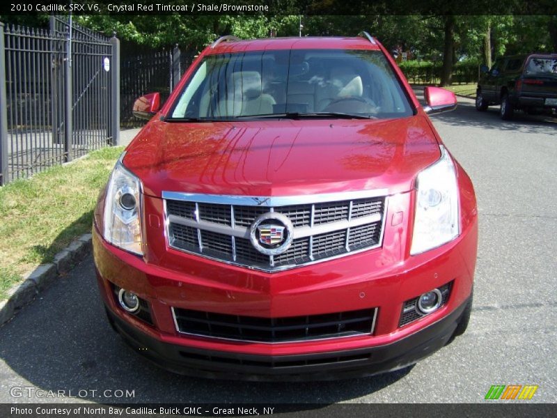 Crystal Red Tintcoat / Shale/Brownstone 2010 Cadillac SRX V6