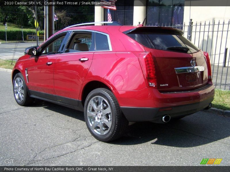 Crystal Red Tintcoat / Shale/Brownstone 2010 Cadillac SRX V6