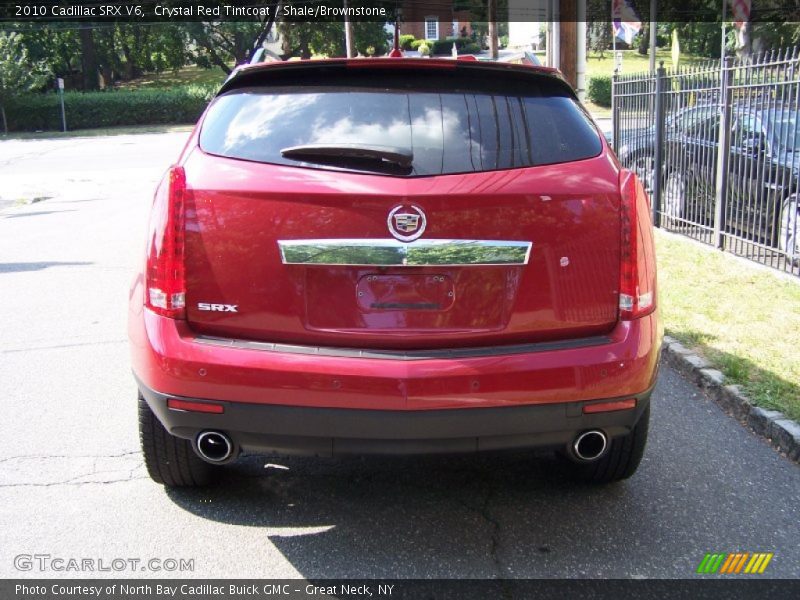 Crystal Red Tintcoat / Shale/Brownstone 2010 Cadillac SRX V6