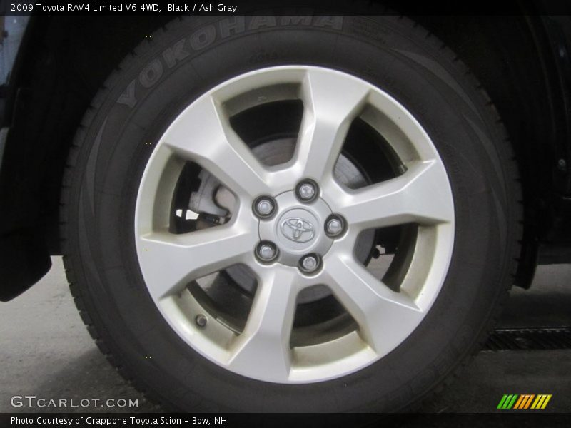 Black / Ash Gray 2009 Toyota RAV4 Limited V6 4WD