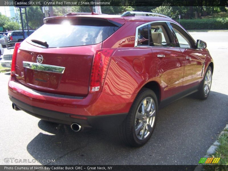 Crystal Red Tintcoat / Shale/Brownstone 2010 Cadillac SRX V6