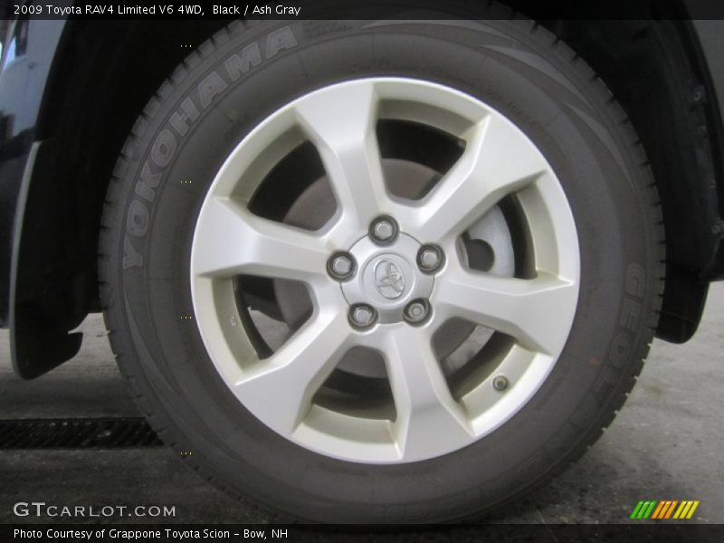 Black / Ash Gray 2009 Toyota RAV4 Limited V6 4WD