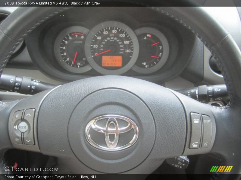Black / Ash Gray 2009 Toyota RAV4 Limited V6 4WD
