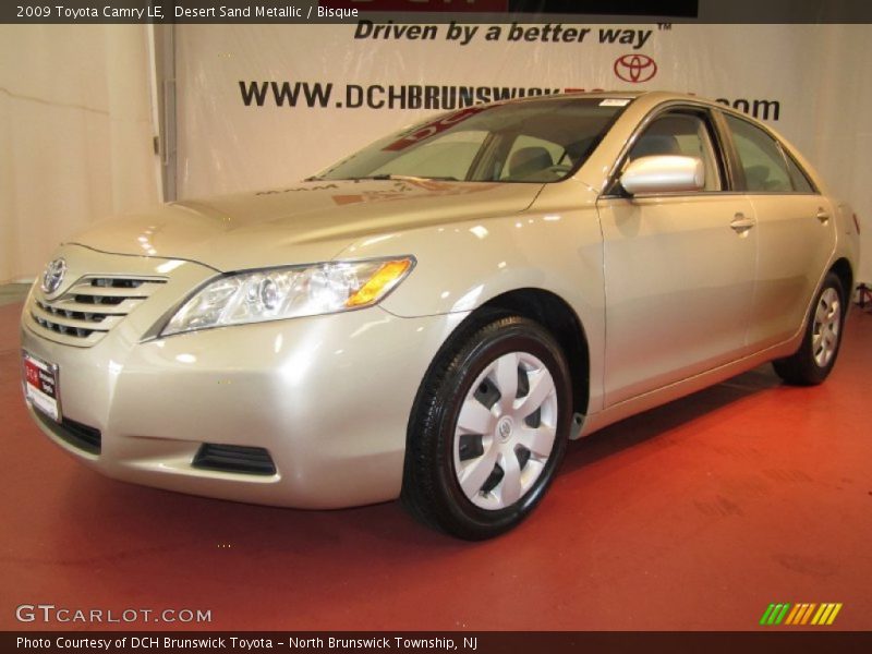 Desert Sand Metallic / Bisque 2009 Toyota Camry LE