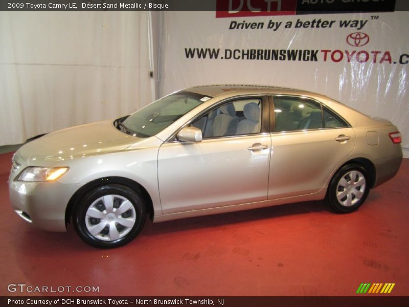 Desert Sand Metallic / Bisque 2009 Toyota Camry LE