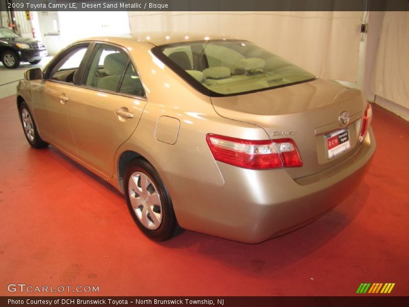 Desert Sand Metallic / Bisque 2009 Toyota Camry LE