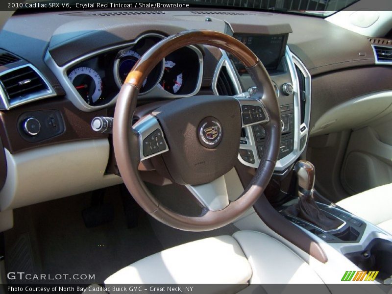 Crystal Red Tintcoat / Shale/Brownstone 2010 Cadillac SRX V6