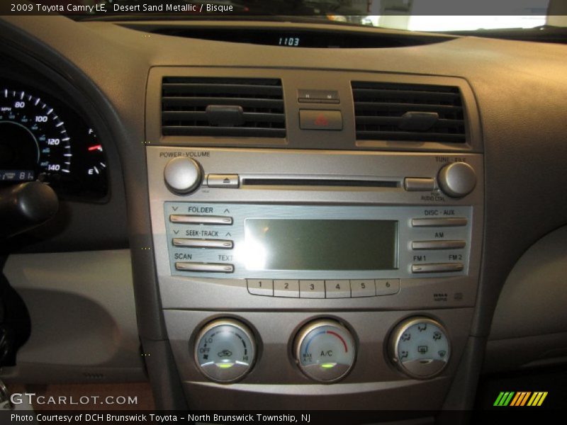 Desert Sand Metallic / Bisque 2009 Toyota Camry LE