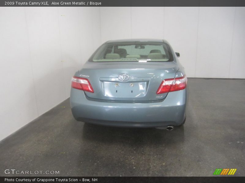 Aloe Green Metallic / Bisque 2009 Toyota Camry XLE