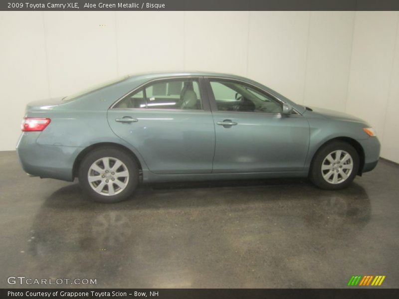 Aloe Green Metallic / Bisque 2009 Toyota Camry XLE