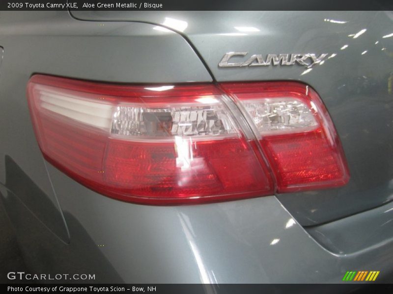 Aloe Green Metallic / Bisque 2009 Toyota Camry XLE