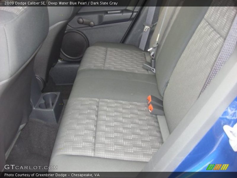 Deep Water Blue Pearl / Dark Slate Gray 2009 Dodge Caliber SE