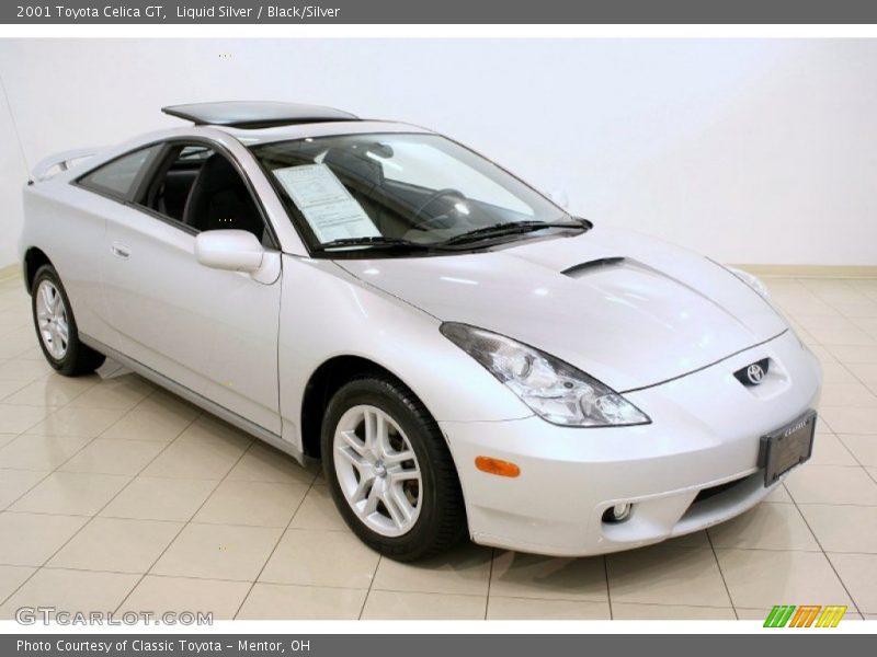 Front 3/4 View of 2001 Celica GT