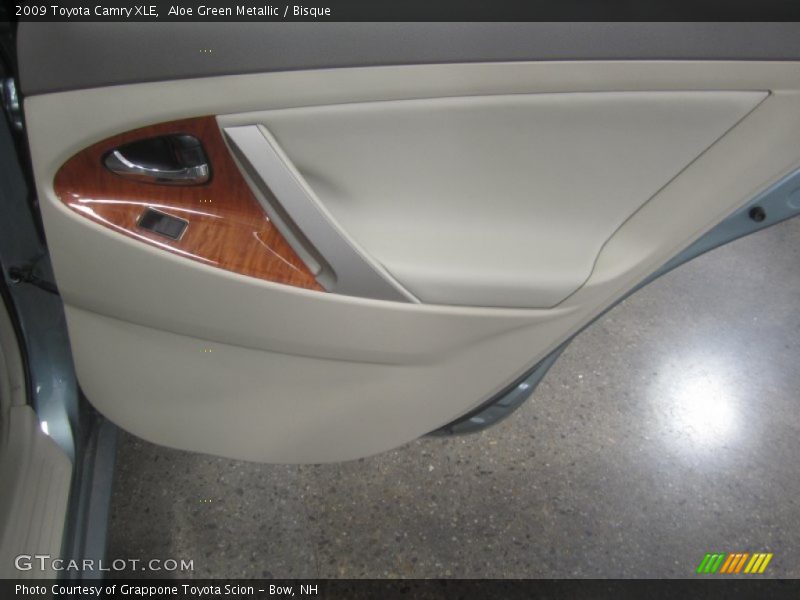 Aloe Green Metallic / Bisque 2009 Toyota Camry XLE