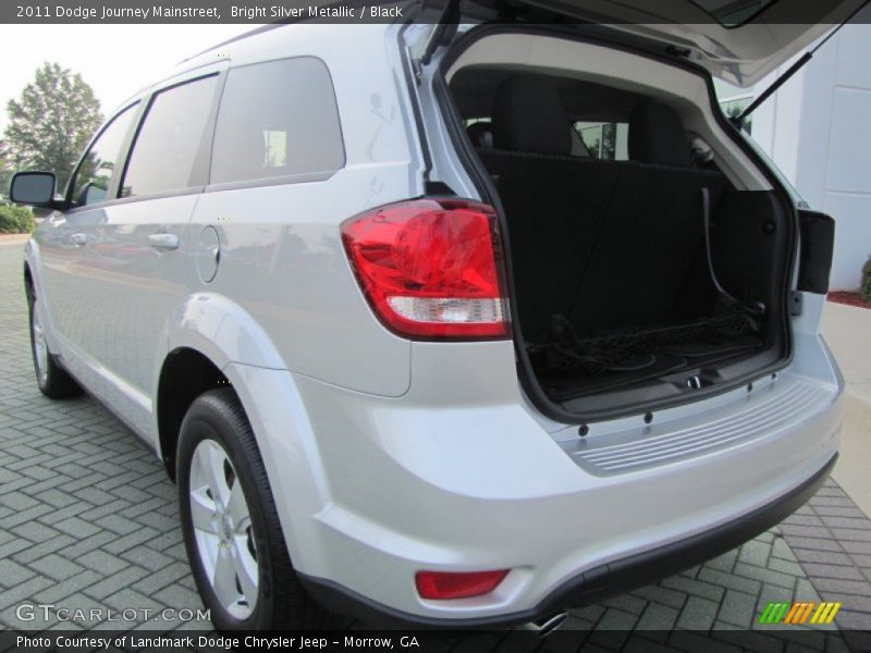 Bright Silver Metallic / Black 2011 Dodge Journey Mainstreet