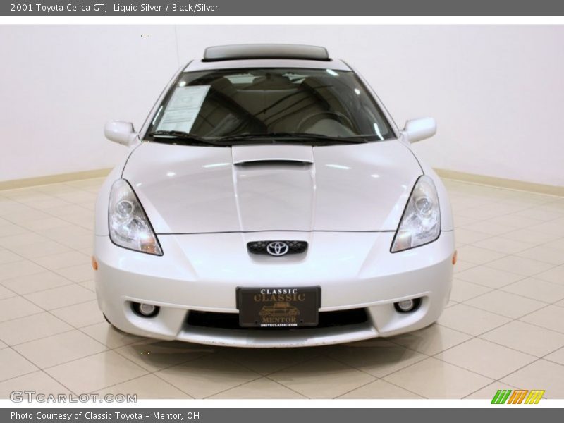 Liquid Silver / Black/Silver 2001 Toyota Celica GT