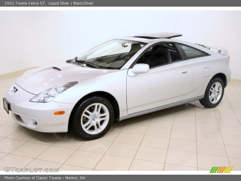 Front 3/4 View of 2001 Celica GT