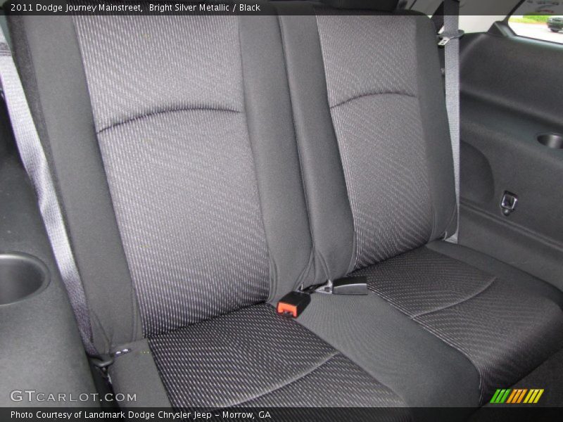 Bright Silver Metallic / Black 2011 Dodge Journey Mainstreet