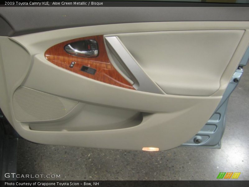 Aloe Green Metallic / Bisque 2009 Toyota Camry XLE