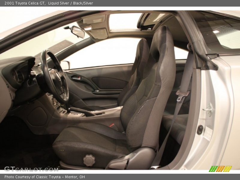  2001 Celica GT Black/Silver Interior