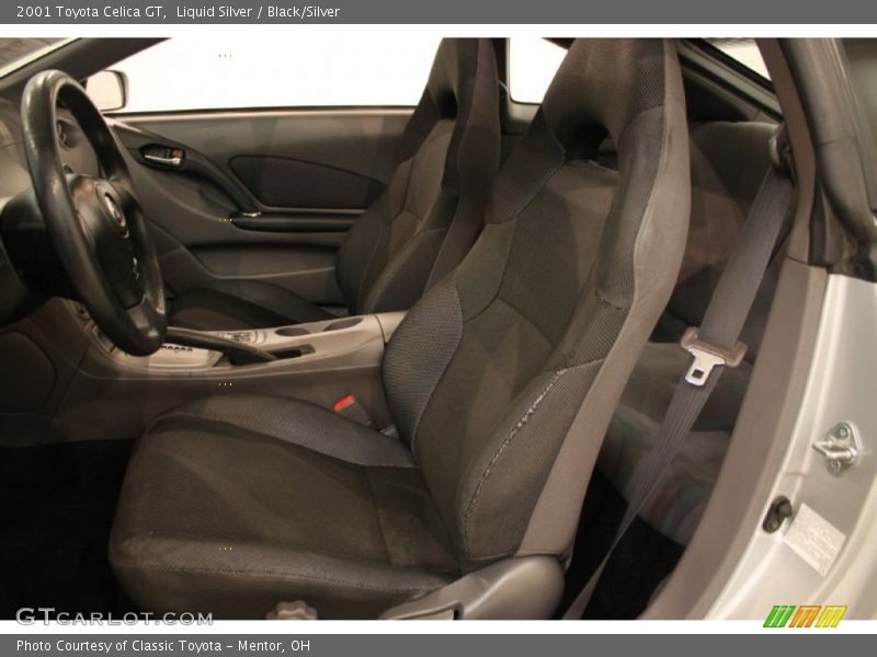  2001 Celica GT Black/Silver Interior