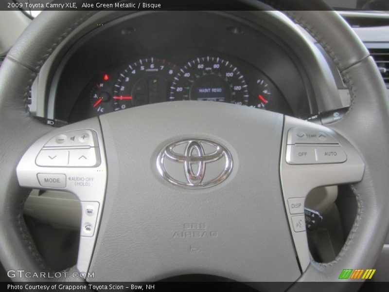 Aloe Green Metallic / Bisque 2009 Toyota Camry XLE