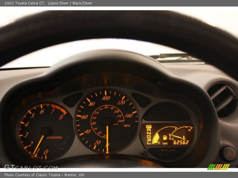  2001 Celica GT GT Gauges