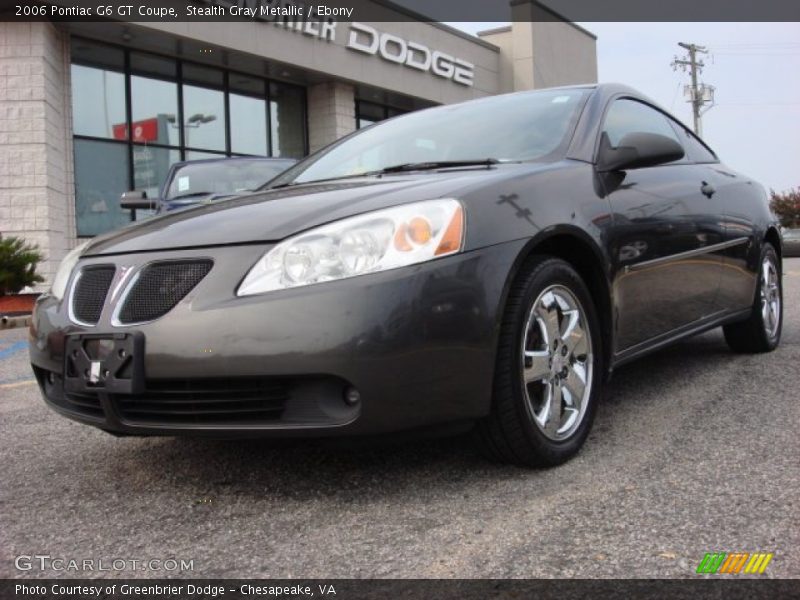 Stealth Gray Metallic / Ebony 2006 Pontiac G6 GT Coupe