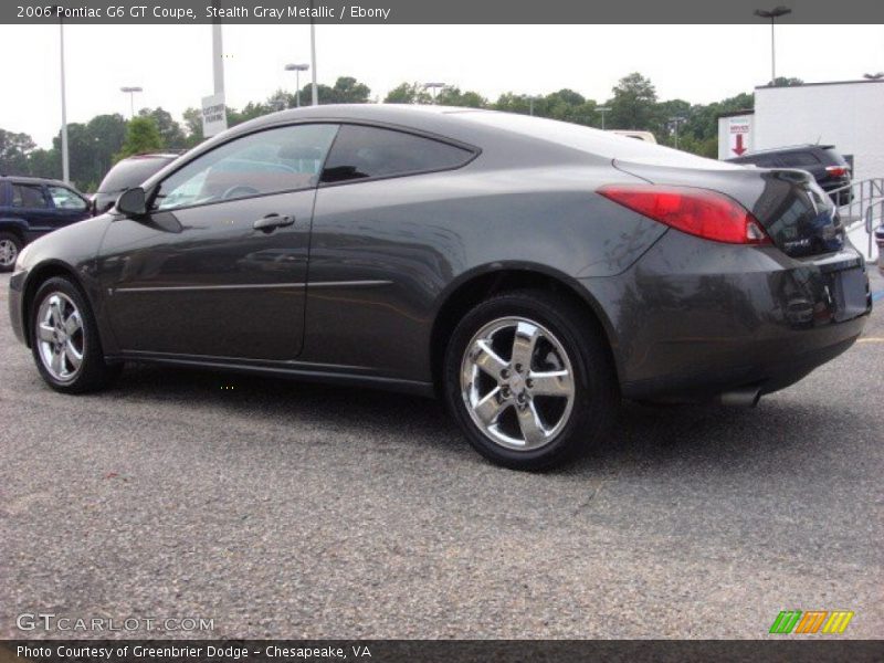 Stealth Gray Metallic / Ebony 2006 Pontiac G6 GT Coupe