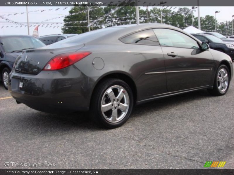 Stealth Gray Metallic / Ebony 2006 Pontiac G6 GT Coupe