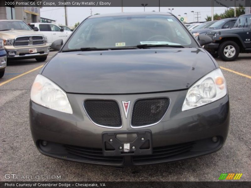 Stealth Gray Metallic / Ebony 2006 Pontiac G6 GT Coupe