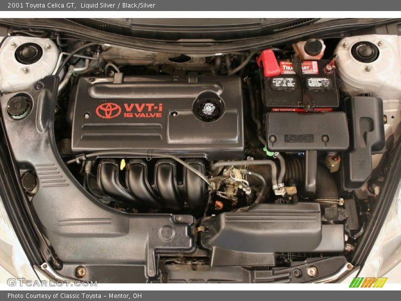  2001 Celica GT Engine - 1.8 Liter DOHC 16-Valve VVT -i 4 Cylinder