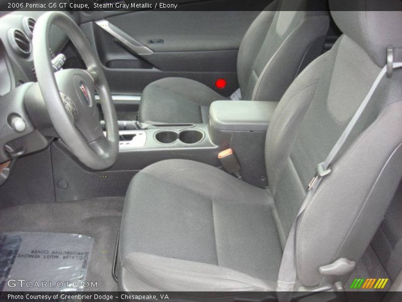 Stealth Gray Metallic / Ebony 2006 Pontiac G6 GT Coupe