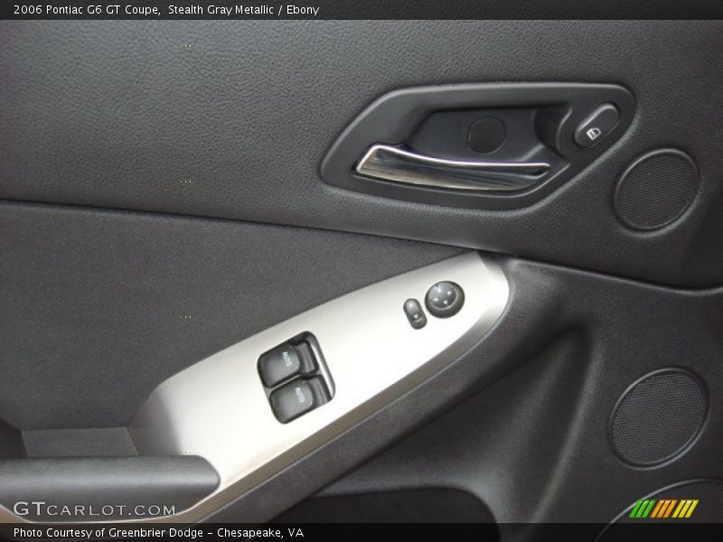 Stealth Gray Metallic / Ebony 2006 Pontiac G6 GT Coupe