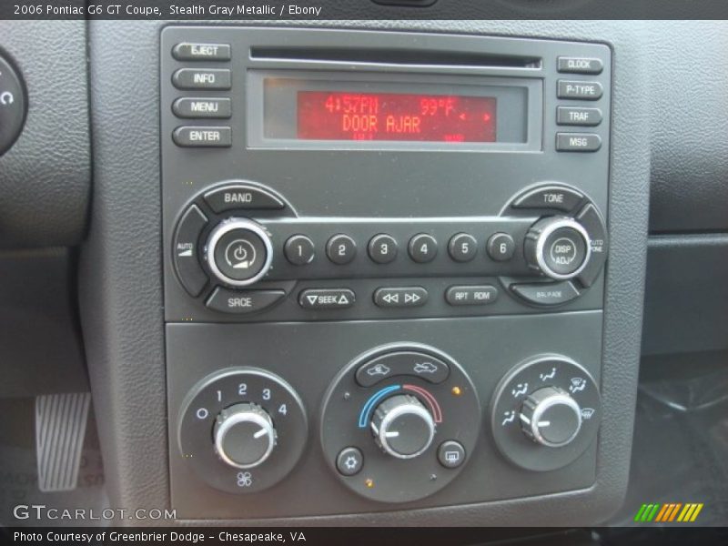 Stealth Gray Metallic / Ebony 2006 Pontiac G6 GT Coupe