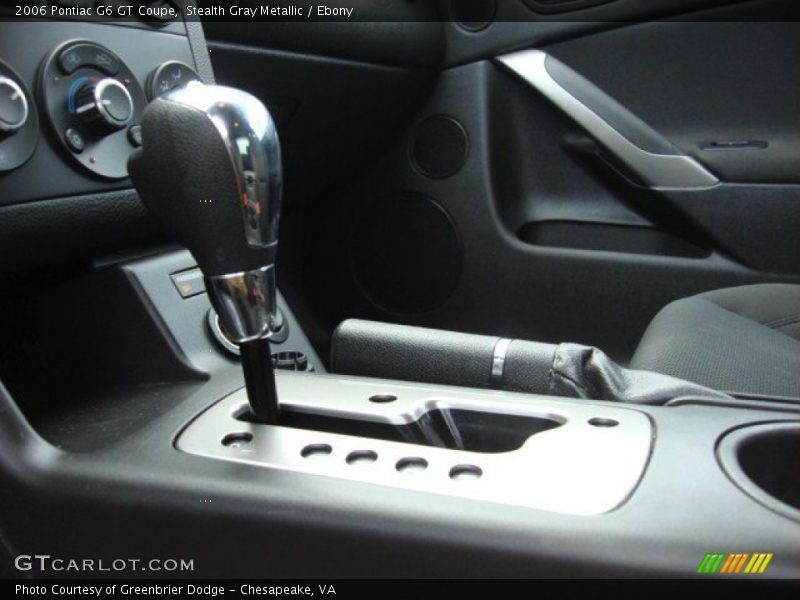 Stealth Gray Metallic / Ebony 2006 Pontiac G6 GT Coupe