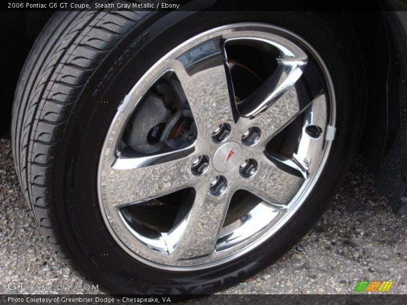 Stealth Gray Metallic / Ebony 2006 Pontiac G6 GT Coupe