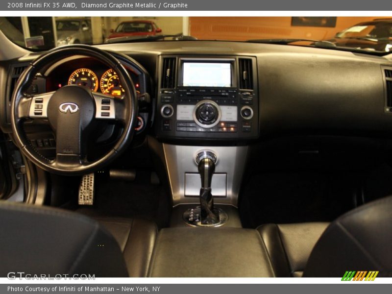 Diamond Graphite Metallic / Graphite 2008 Infiniti FX 35 AWD
