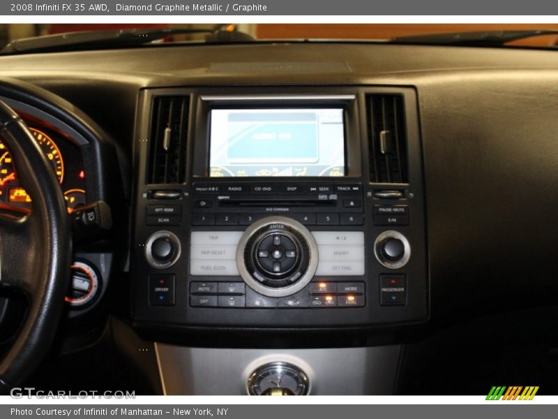 Diamond Graphite Metallic / Graphite 2008 Infiniti FX 35 AWD