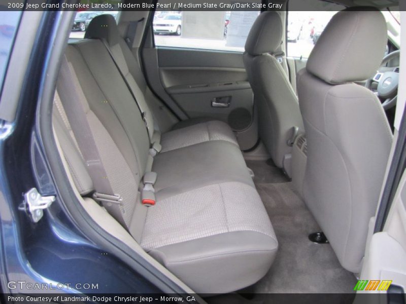 Modern Blue Pearl / Medium Slate Gray/Dark Slate Gray 2009 Jeep Grand Cherokee Laredo