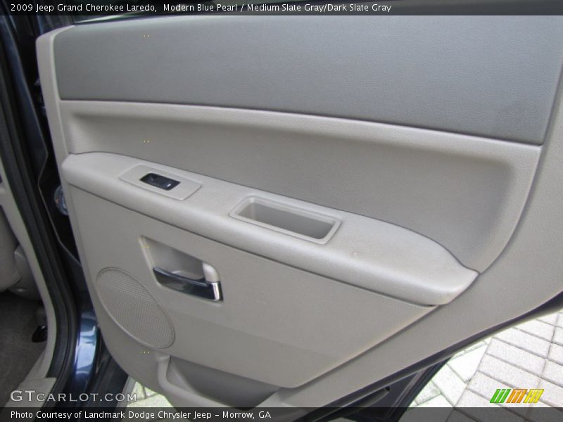 Modern Blue Pearl / Medium Slate Gray/Dark Slate Gray 2009 Jeep Grand Cherokee Laredo