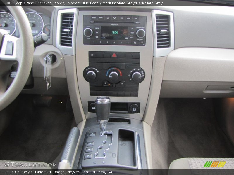 Modern Blue Pearl / Medium Slate Gray/Dark Slate Gray 2009 Jeep Grand Cherokee Laredo
