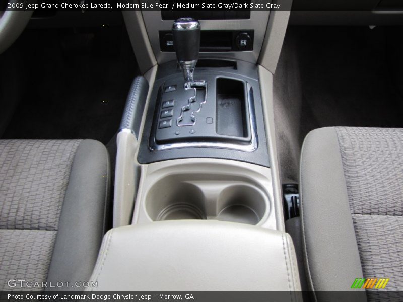 Modern Blue Pearl / Medium Slate Gray/Dark Slate Gray 2009 Jeep Grand Cherokee Laredo