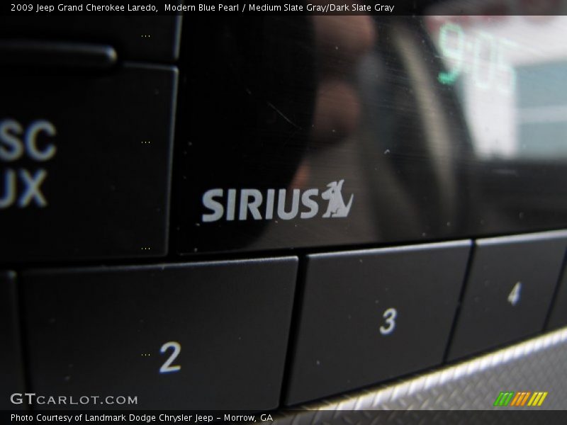 Modern Blue Pearl / Medium Slate Gray/Dark Slate Gray 2009 Jeep Grand Cherokee Laredo